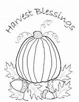 Blessings Stitchery sketch template