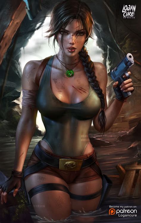 Lara Croft Tomb Raider Logan Cure On Patreon