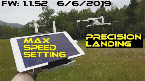 hubsan zino test precision landing  velocita regolabili recensione drone youtube