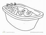 Coloring Bathtub Designlooter Elmo Bathroom Pages Book sketch template