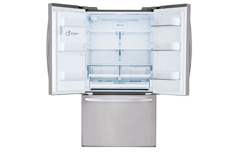lg 26 cu ft smart wi fi enabled french door refrigerator lfxs26973s