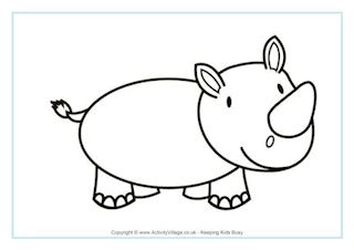 animal colouring pages
