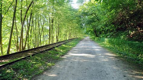 long rail trails    perfect  bicycle touring exploring wild