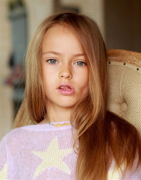 Conoce A Kristina Pimenova La Modelo Más Joven Del Mundo Imágenes