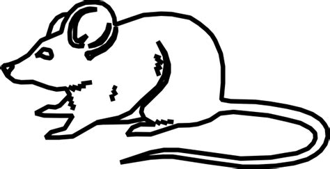 mouse outline clip art  clkercom vector clip art  royalty