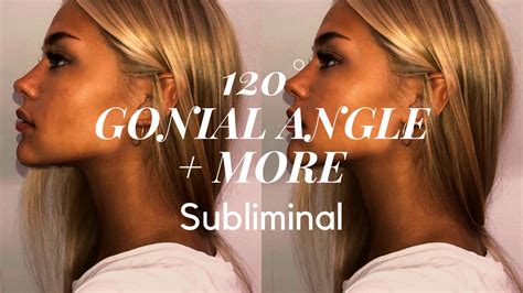 gonial angle  subliminal youtube