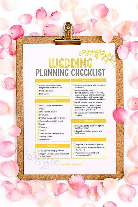 printable wedding planner perfect  brides angie holden