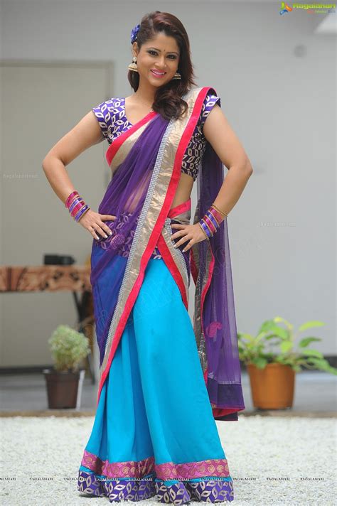 south indian half saree girls half sarees girls with navels
