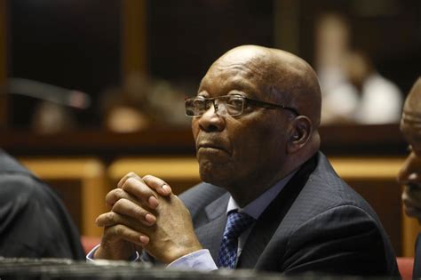 jacob zuma is attending his corruption hearing by choice