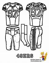49ers Coloringhome sketch template