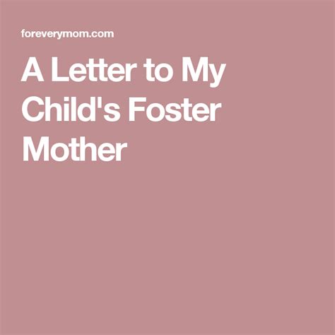 sample letter  foster child letter opd