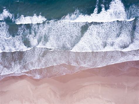 aerial overhead  beach  umbrellas stock photo image  children