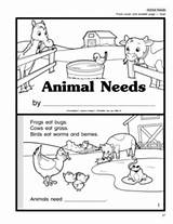 Needs Animal Basic Worksheet Animals Kindergarten Worksheets Farm Science Grade Pet Need Booklet First Coverings Mailbox Kids Lesson Plans Living sketch template