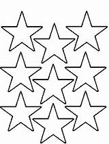 Stars Coloring Star Pages Printable Print Small Shape Drawing Template Multi Christmas Color Nine Nativity Stencil Getdrawings Getcolorings Templates Stencils sketch template