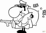 Coloring Gangster Gun Money Pages Mafia Bag Ausmalbilder Kleurplaat Ausmalbild Pistole His Nerf Printable Gangsters Zum Drawing Mit Kostenlos Color sketch template