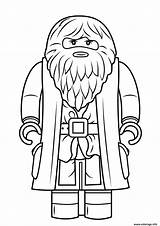 Hagrid Minifigure Rubeus Imprimer sketch template