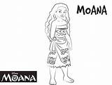 Moana Coloring Pages Disney Cute Printable Kids Print Book Color Coloring2print sketch template
