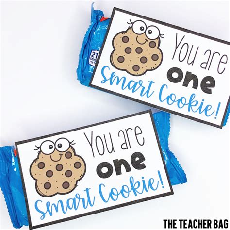 smart cookie tags  teacher bag