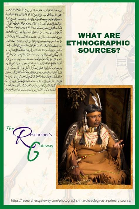 ethnographic sources  researchers gateway