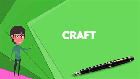 craft explain craft define craft meaning  craft youtube