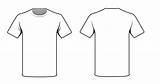 Shirt Template Tshirt Vector Back Outline Tee Plain Clipart Blank Front Shirts Cliparts Library Clip Designs Deviantart Drawing Don Clipartbest sketch template