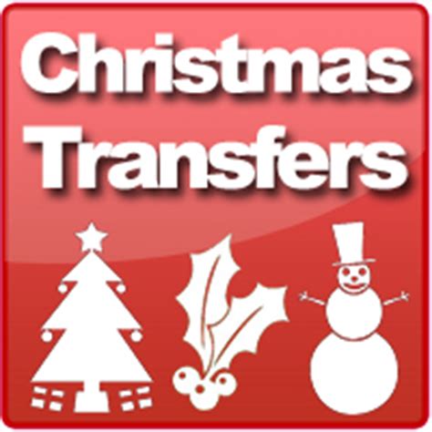 iron  christmas transfers    christmas gifts  santa