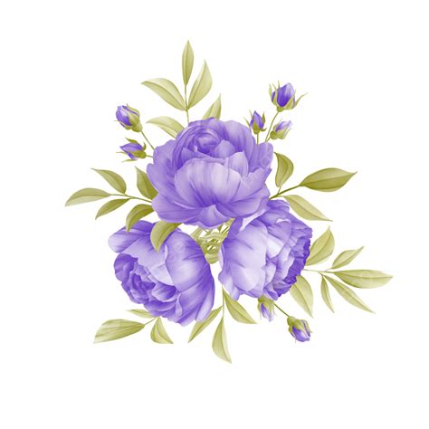 purple flower bouquet png transparent flower bouquet  purple