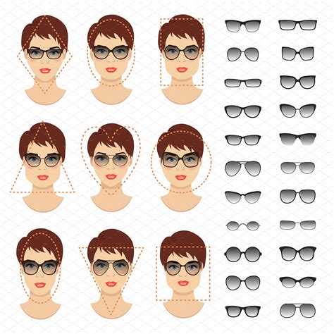 Woman Sunglasses Shapes 9 Faces Glasses For Round Faces Fashion