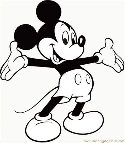 printable mickey mouse coloring pages  coloring pages