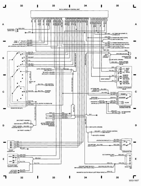 pajero wiring diagram  carlplant mitsubishi electrical