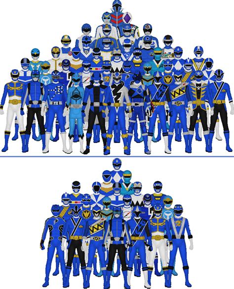 all super sentai and power rangers blues by taiko554 on deviantart