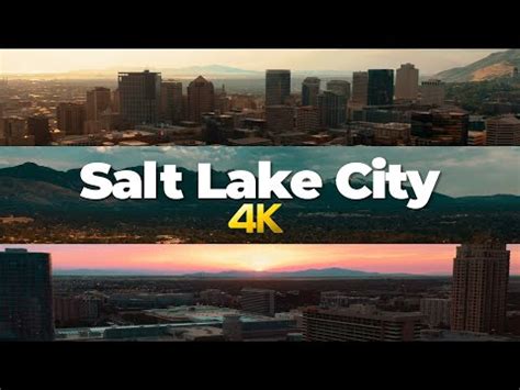 salt lake city utah  cinematic drone footage youtube