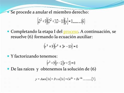 C Dif Por El Metodo De Coeficientes Indeterminados Y Variacion De P…