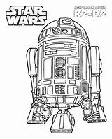 R2 Artoo Detoo sketch template