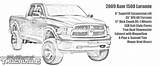 Truck Cummins Coloring Pages Templates Template sketch template