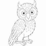 Owl Coloring Spotted Pages Surfnetkids Color Print Owls sketch template