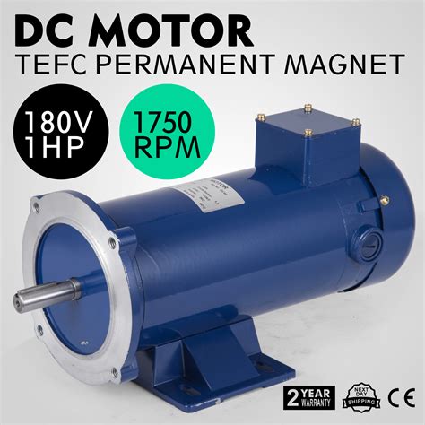 dc motor  hp  frame rpm tefc magnet permanent dominate generally automation motors