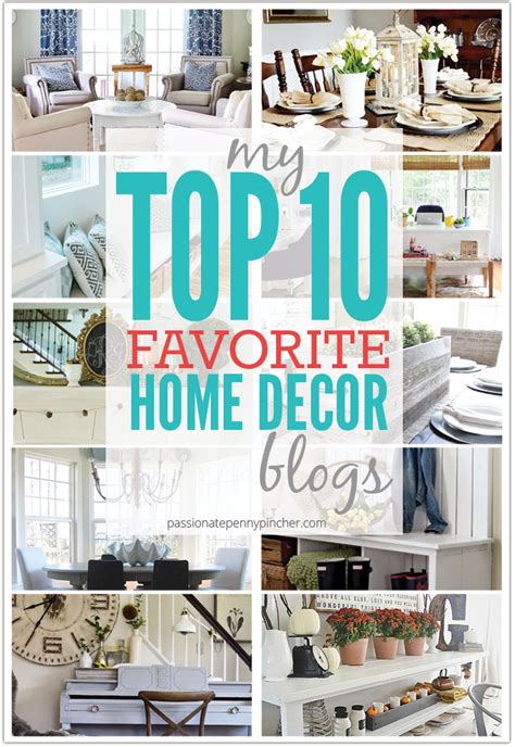 My Top 10 Favorite Home Decor Blogs