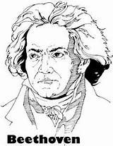 Beethoven Coloring Van Pages Ludwig Printable Music Mozart Para Bach Supercoloring Others Color Infantil Compositores Actividades Dibujos Kids Composer Online sketch template