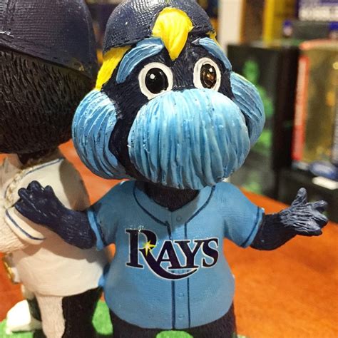 dont understand  tampa bay rays mascots bobble sniper