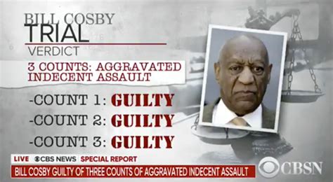 the randy report bill cosby found guilty on 3 counts of aggravated