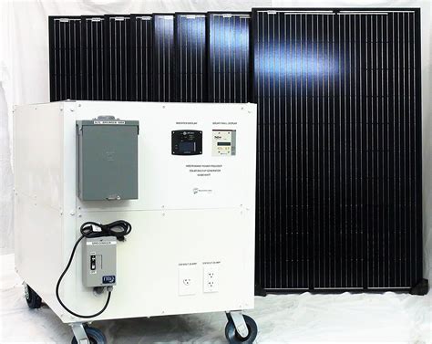 watt solar generator solar   budget