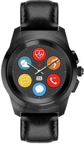 mykronoz zetime mm smartwatch premium zwart coolblue voor  morgen  huis
