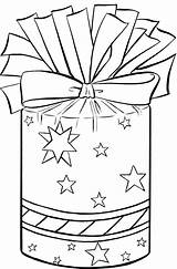 Christmas Present Clip Drawing Coloring Clipart Birthday Pages Printable Gift Play Fun Cliparts Presents Line Clipartix Pencil Cartoon Cake Cute sketch template