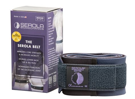 belt serola sacroiliac belt serola biomechanics