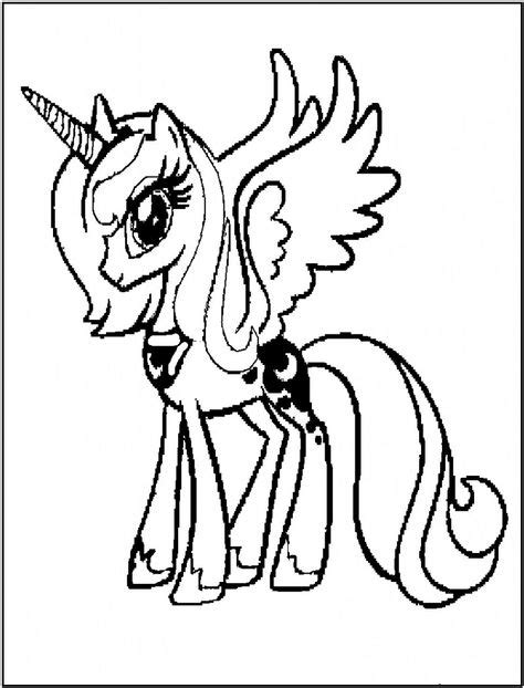 printable   pony coloring pages  kids printables