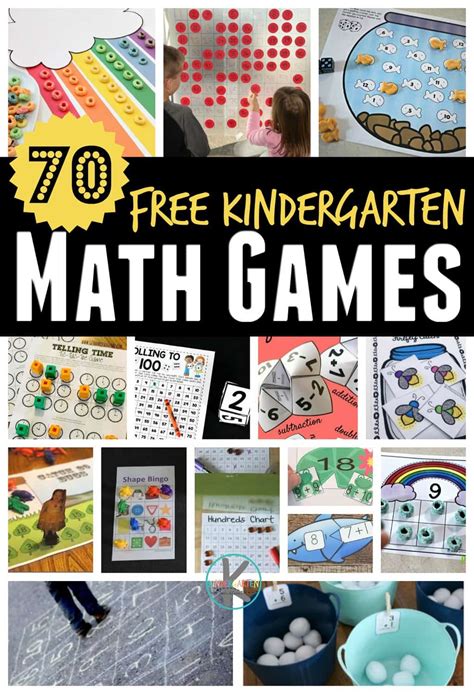 math  kindergarten games kindergarten