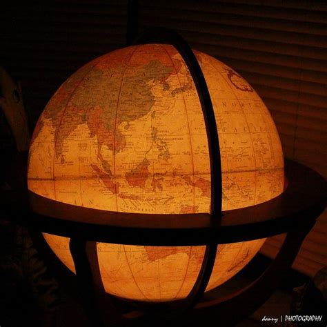 glowing globe geography map world globes infographics paper lamp