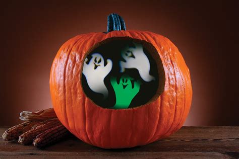 fun world ghost pumpkin projector pumpkin carving accessory