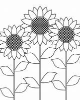 Sunflower Coloring Mamalikesthis sketch template